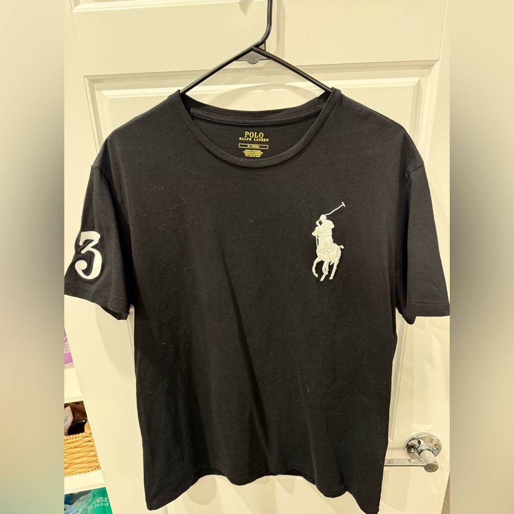 Polo Ralph Lauren Black Polo T-Shirt